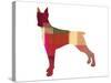 Doberman Pinscher-NaxArt-Stretched Canvas