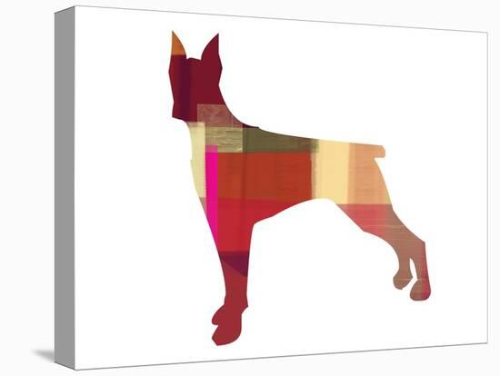 Doberman Pinscher-NaxArt-Stretched Canvas