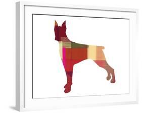 Doberman Pinscher-NaxArt-Framed Art Print