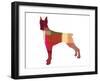 Doberman Pinscher-NaxArt-Framed Art Print