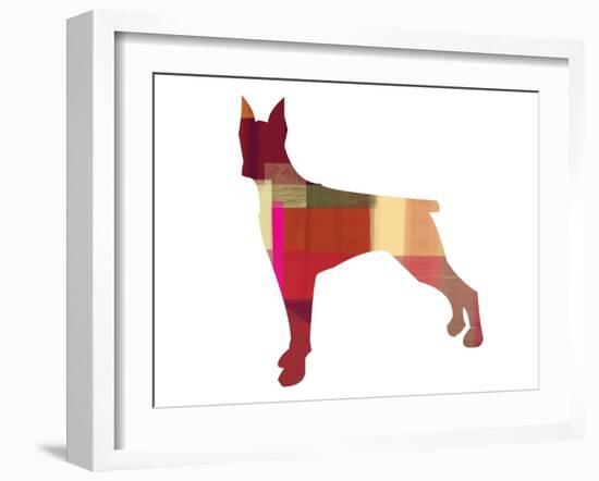 Doberman Pinscher-NaxArt-Framed Art Print