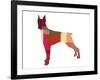 Doberman Pinscher-NaxArt-Framed Art Print