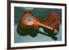 Dobro and Case-null-Framed Premium Giclee Print