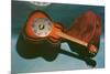 Dobro and Case-null-Mounted Premium Giclee Print