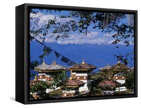 Dochu La, the Pass Is a Mystical Place with Views North to the Himalayas, Bhutan-Paul Harris-Framed Stretched Canvas