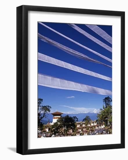 Dochu La, the Pass Is a Mystical Place with Views North to the Himalayas, Bhutan-Paul Harris-Framed Photographic Print