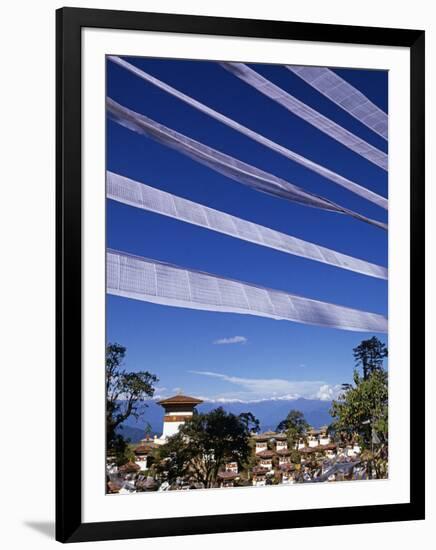 Dochu La, the Pass Is a Mystical Place with Views North to the Himalayas, Bhutan-Paul Harris-Framed Photographic Print