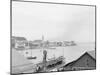 Dock and Mission Point, Mackinac Island, Mich.-null-Mounted Photo