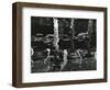 Dock and Water, Reflections, 1971-Brett Weston-Framed Photographic Print