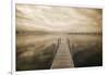 Dock at Crooked Lake, Conway, Michigan 09-Monte Nagler-Framed Photographic Print