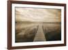 Dock at Crooked Lake, Conway, Michigan 09-Monte Nagler-Framed Photographic Print