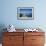 Dock at Oualie Beach, Nevis, St. Kitts and Nevis-Robert Harding-Framed Photographic Print displayed on a wall