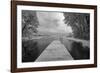 Dock at St. Joseph River, Centreville, Michigan '13-IR-Monte Nagler-Framed Photographic Print