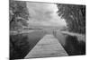 Dock at St. Joseph River, Centreville, Michigan '13-IR-Monte Nagler-Mounted Photographic Print