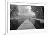 Dock at St. Joseph River, Centreville, Michigan '13-IR-Monte Nagler-Framed Photographic Print