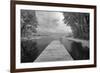 Dock at St. Joseph River, Centreville, Michigan '13-IR-Monte Nagler-Framed Photographic Print