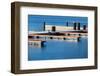 Dock at the Yacht Club on a Sunny Day-tereh-Framed Photographic Print