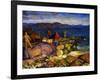 Dock Builders, 1925-George Wesley Bellows-Framed Giclee Print