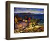 Dock Builders, 1925-George Wesley Bellows-Framed Giclee Print