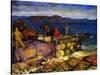 Dock Builders, 1925-George Wesley Bellows-Stretched Canvas