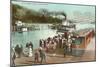 Dock, Coeur d'Alene, Idaho-null-Mounted Art Print