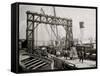 Dock Conveyors, New Orleans, La.-null-Framed Stretched Canvas