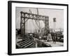 Dock Conveyors, New Orleans, La.-null-Framed Photo