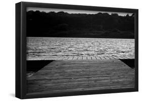 Dock in Montauk NY-null-Framed Poster