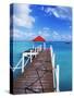 Dock in St. Francois, Guadeloupe, Puerto Rico-Bill Bachmann-Stretched Canvas