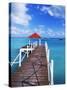 Dock in St. Francois, Guadeloupe, Puerto Rico-Bill Bachmann-Stretched Canvas