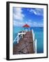 Dock in St. Francois, Guadeloupe, Puerto Rico-Bill Bachmann-Framed Photographic Print