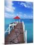 Dock in St. Francois, Guadeloupe, Puerto Rico-Bill Bachmann-Mounted Photographic Print