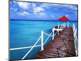 Dock in St. Francois, Guadeloupe-Bill Bachmann-Mounted Photographic Print