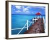 Dock in St. Francois, Guadeloupe-Bill Bachmann-Framed Photographic Print