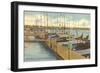 Dock, Key West, Florida-null-Framed Art Print