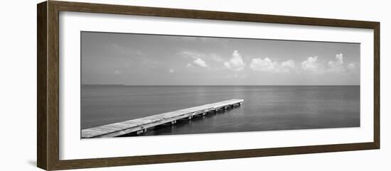 Dock, Mobile Bay Alabama, USA-null-Framed Photographic Print