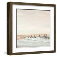 Dock on the Beach-Acosta-Framed Art Print