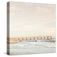 Dock on the Beach-Acosta-Stretched Canvas