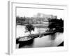 Dock on the River by the Art Museum, Philadelphia, Pennsylvania-null-Framed Photo