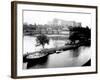 Dock on the River by the Art Museum, Philadelphia, Pennsylvania-null-Framed Photo