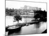 Dock on the River by the Art Museum, Philadelphia, Pennsylvania-null-Mounted Photo