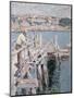 Dock Scene, Gloucester, 1896-Childe Hassam-Mounted Giclee Print