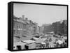 Dock Street, Philadelphia, Pa.-null-Framed Stretched Canvas