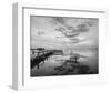 Dock Sunset-Eve Turek-Framed Art Print