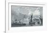 Dock - Yard, Devonport-Thomas Allom-Framed Giclee Print