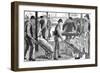 Dockers Unloading Sugar at West India Docks, London, 1889-null-Framed Giclee Print