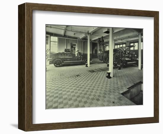 Dockhead Fire Station, No 8 Wolseley Street, Bermondsey, London, 1929-null-Framed Photographic Print