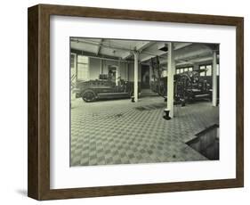 Dockhead Fire Station, No 8 Wolseley Street, Bermondsey, London, 1929-null-Framed Photographic Print