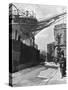 Dockland Scene-Hugh Thomson-Stretched Canvas