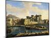 Docklands in Naples, 1702-Gaspar van Wittel-Mounted Giclee Print